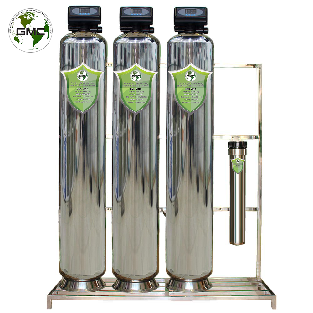 Hệ thống lọc nước sinh hoạt GMC-AV-DCS1.1i tự động - 1m3/h