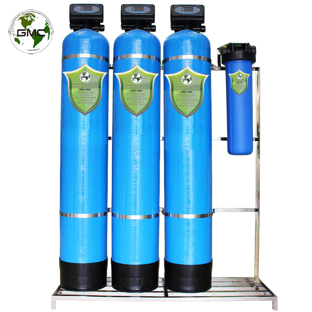 Hệ thống lọc nước sinh hoạt GMC-AV-DCS1.1 tự động - 1m3/h